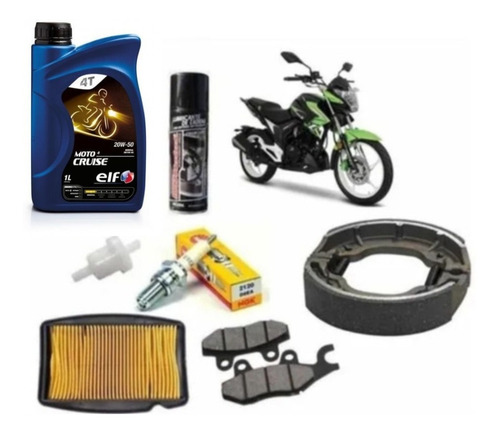 Kit De Servicio Afinación 150z 150sz Italika Comp Msi