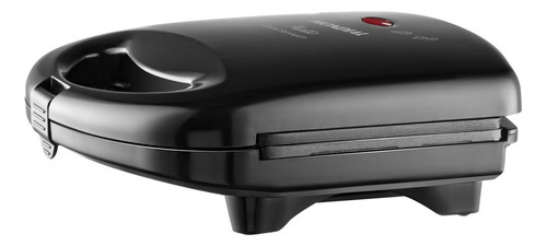 Parrilla y sandwichera Pratic Sn-01 Black Mondial Black de 750 W, 220 V