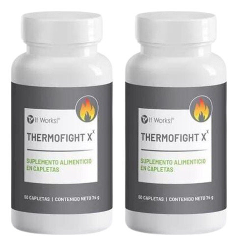 Pack De 2 Thermofight X - It Works! 120 Pastillas. Dieta