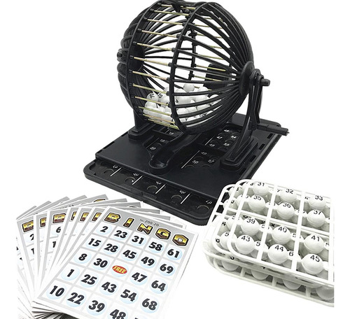 Máquina De Bingo Lotto, Fichas De Bingo Para El