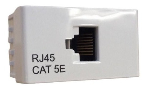 Modulo Rj45 Para Redes Blanco Plasnavi Base Wda104401