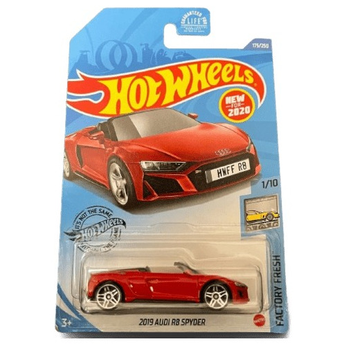 Hot Wheels 2019 Audi R8 Spyder (2020) Primera Edicion