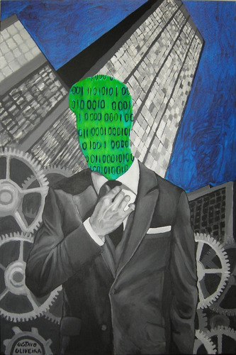 Pintura Cuadros Original Arte Contemporáneo Surrealista