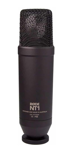 Micrófono Rode NT1 Condensador Cardioide color negro