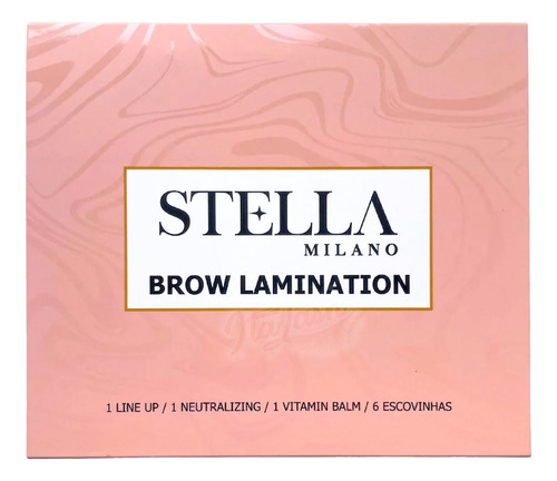 Kit Stella Milano Brow Lamination 15g - Cílios/sobrancelhas