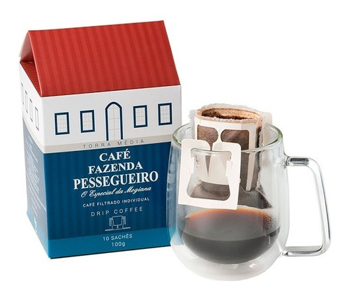 Café Fazenda Pessegueiro Drip Coffee  10 Unidades