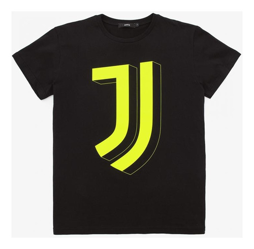 ¡¡¡ Oportunidad ¡¡¡ Polera Juventus Logo 3d Yelow