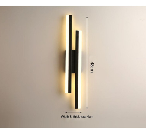 Lámpara De Noche, Lámpara De Pared Minimalista, Lámpara De T