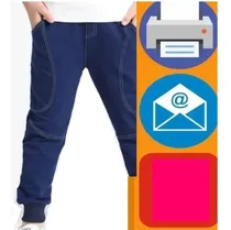 Comprar Molde Patron Coreldraw Jogging Niños Recortes Talles 4 Al 14