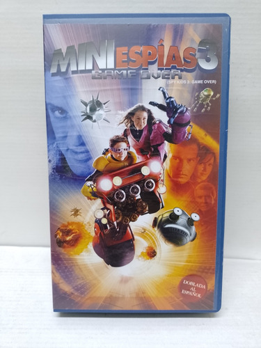 Película Mini Espías 3 Game Over En Vhs Doblada Al Español 