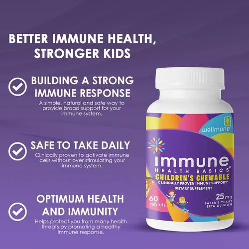 Suplementos Immune Health Basics Tabletas Masticables Para Niños