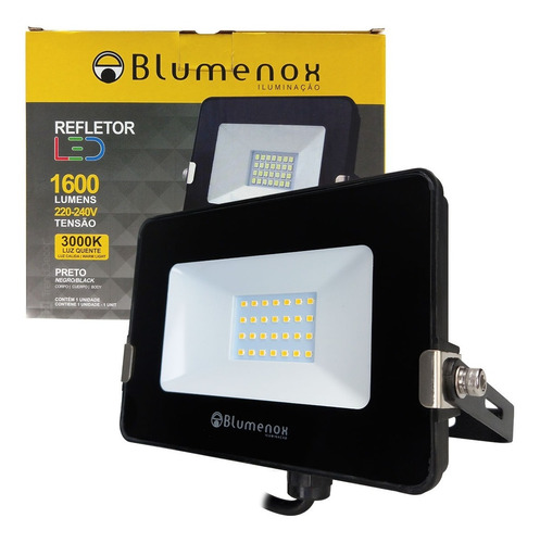 Refletor Holofote Led Blumenox Iluminação Residencial 30w