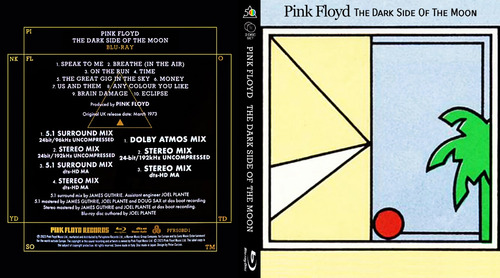 Pink Floyd The Dark Side Of The Moon 2023 Bluray Audio 2disc