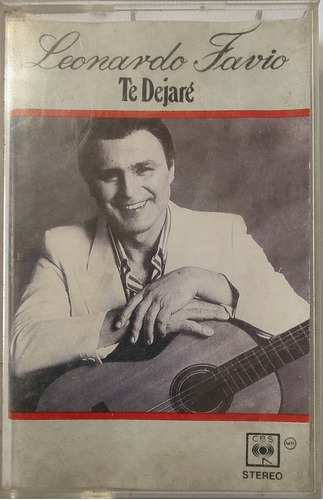 Cassette De Leonardo Favio Te Dejaré (1121 