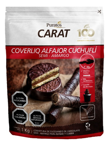 Coverliq Alfajor /cuchufli En Gotas / Cobertura Puratos