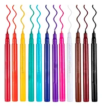 Comprar Delineadores Líquidos De Ojos Fibra De Colores Arcoiris 