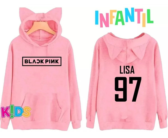 moletom blackpink infantil