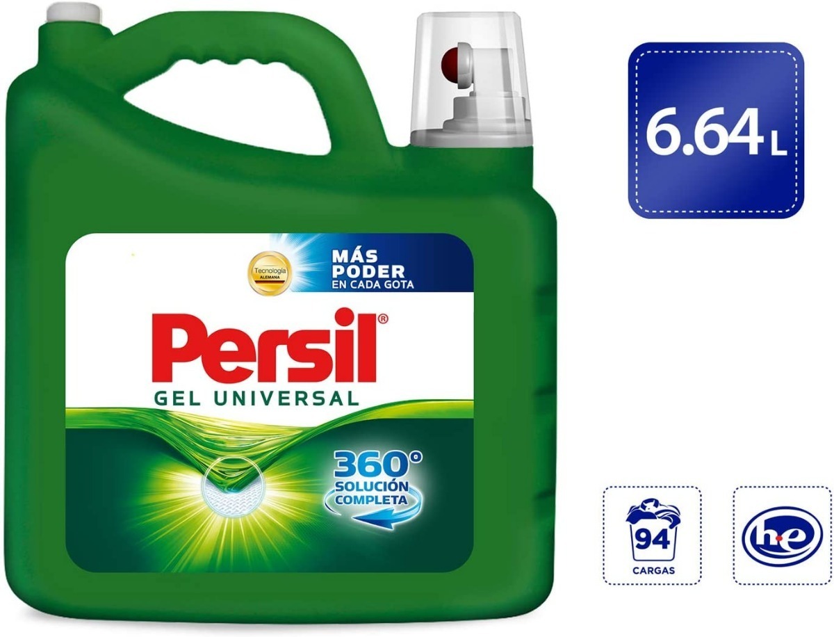 Detergente Liquido Persil Gel Universal 1 Pieza De 6.64 Lt | Mercado Libre