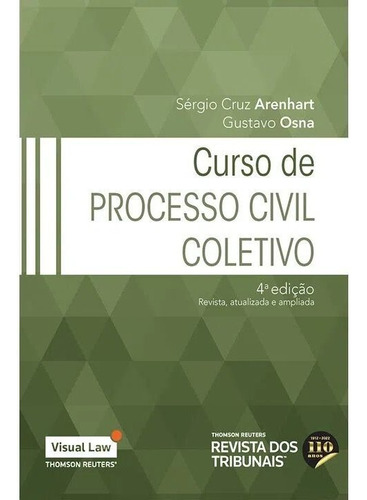 Curso De Processo Civil Coletivo 4ed, De Sérgio Cruz Arenhart. Editora Revista Dos Tribunais Em Português