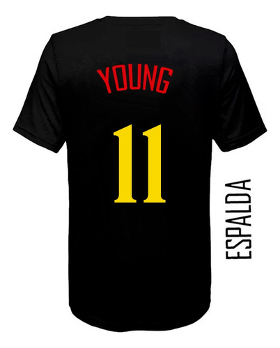 Remera Algodon - Basket (021) Atlanta Hawks #11 Young