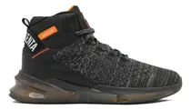Comprar Tenis Deportivo 360 Hombre Negro Basketball Doble Impacto
