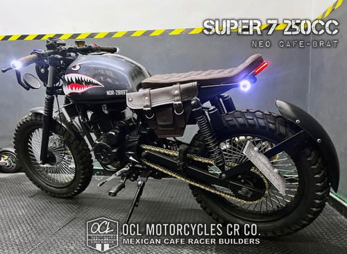 Motocicleta Super7 Mb 250cc Cafe Racer