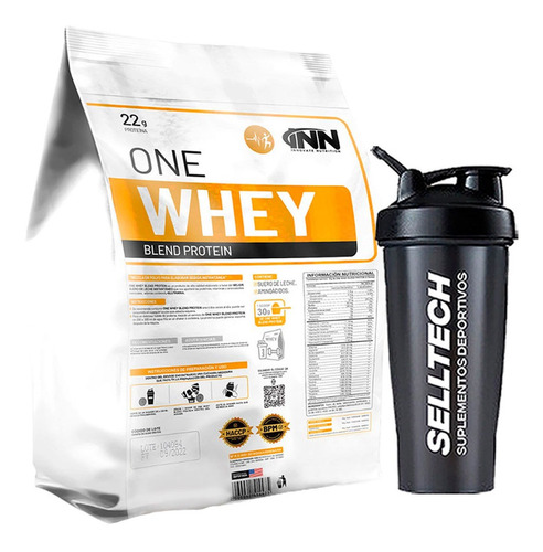 Proteína Inn One Whey Blend Protein 3kg Chocolate + Shaker