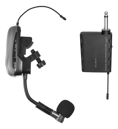 Micrófonos, Receptor Baomic Y Trompeta De Trompa Inalámbrica