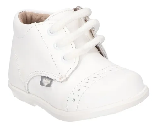 Rilo Zapato Para Ni o Beb Blanco Agujetas Pi2964 Bautizo