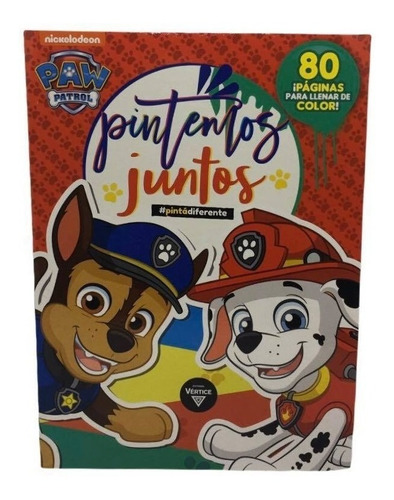 Libro Para Pintar Paw Patrol Super Color Tu Espacio Libreria