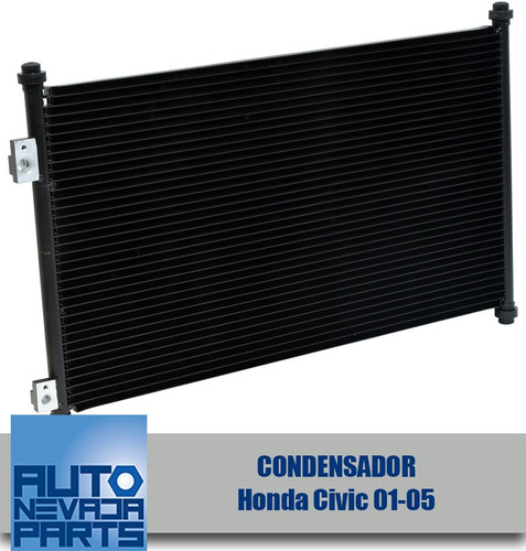 Condensador Para Honda Civic De 2001 Al 2005.