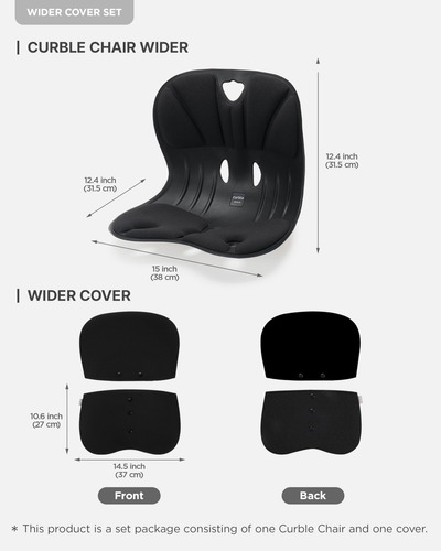 Juego De Fundas Para Silla Curble, Ergonómico, Para La Parte
