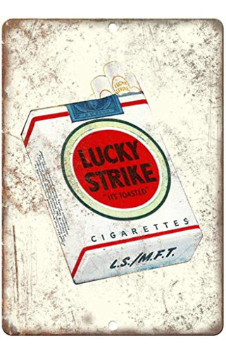 Estuche De Cigarrillos Keviewly Lucky Strike Paquete De Ciga