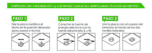 Lámpara De Techo Led Energain De 12 Watts Luz Fría Color Blanco