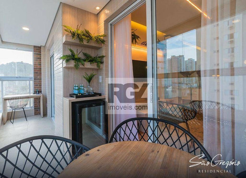 Apartamento Com 2 Dormitórios À Venda, 66 M² Por R$ 690.000,00 - Campo Grande - Santos/sp - Ap5658