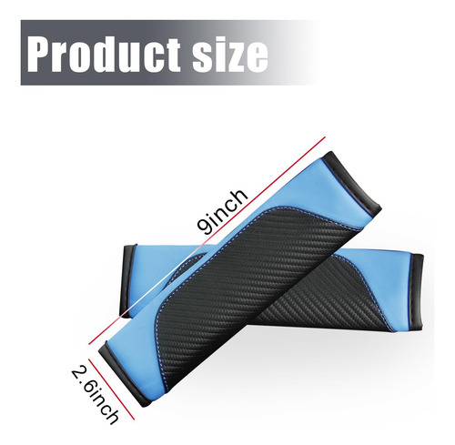 Fundas Para Cinturón De Seguridad, 2 Unidades, Fundas De Cue