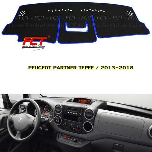 Cubre Tablero Peugeot Partner Tepee 2013 2014 2015 2016 2018