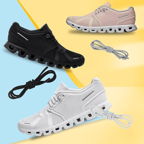 Set De 3 Cordones/agujetas Elásticas Para Tenis On Cloud