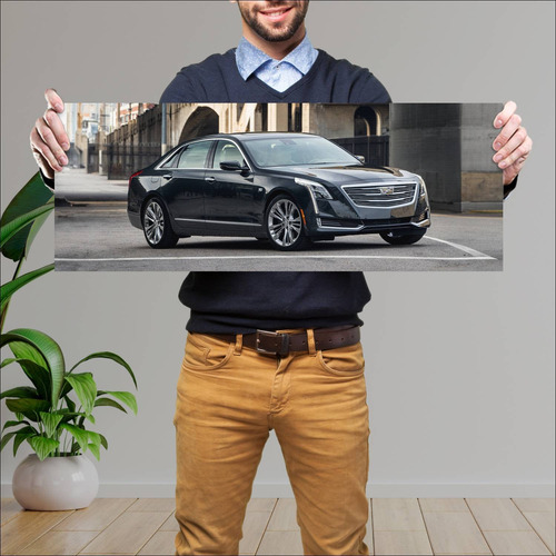 Cuadro 30x80cm Auto 2016 Cadillac Ct6 Auto 42