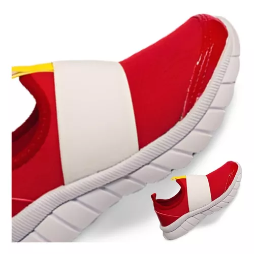 Tênis do Sonic Filme, Vermelho e Branco Pronta Entrega Lindo tênis do sonic  2 para você comprar tenis do sonic vermelho e branco – Tênis do Sonic Filme,  Vermelho e Branco Pronta