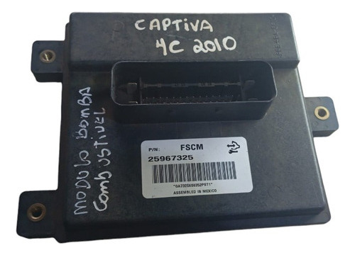 Módulo Bomba Combustível Gm Captiva 2008 A 2010 - 25967325 (Usado)