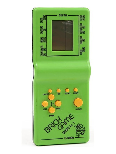 Consola Brick Game 9999 in 1 Standard color negro