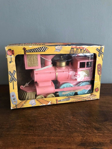 Antiguo Juguete Tren Plastimarx En Caja Original Sin Jugar !