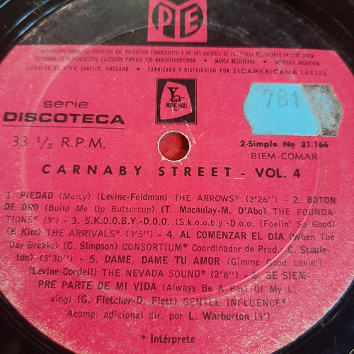 Sin Tapa Disco Carnaby Street Vol 4 Bi0