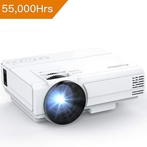 Proyector, Crosstour Mini Led Proyector De Cine En Casa Comp