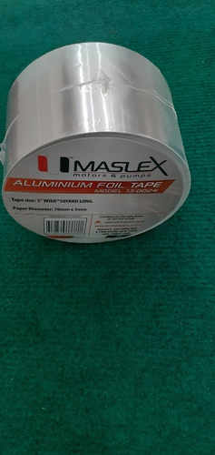 Cinta Aluminizada 3  De 50 Yard Long Marca Americana Maslex.