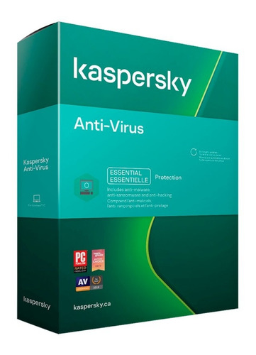 Kaspersky Antivirus 2024 1 Año 1 Dispositivo