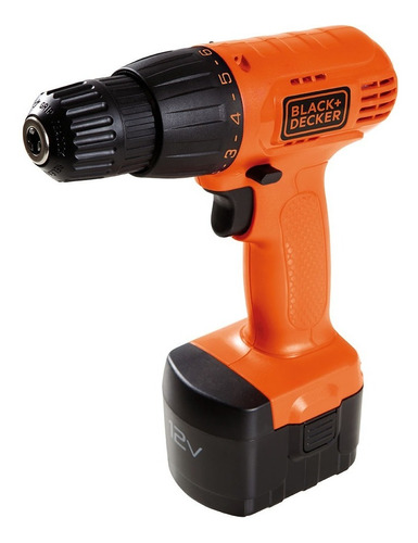 Furadeira Parafusadeira 3/8 12v Bivolt Black+decker Cd121k