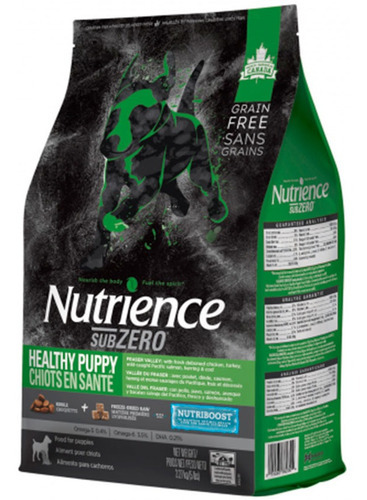 Alimento Perro Nutrience Subzero Puppy Fraser Valley 10kg