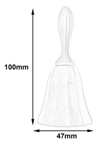 Campana De Mano, Campanilla Antigua, Campana, Estilo C